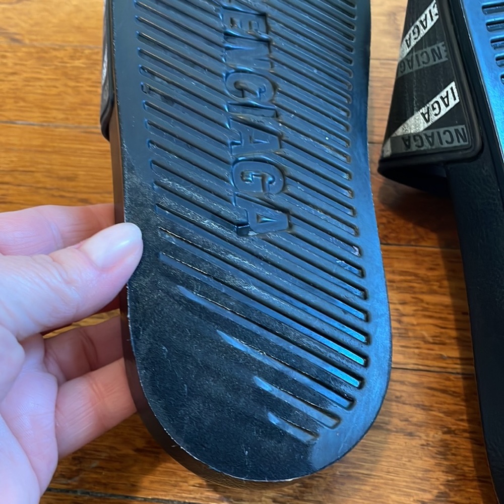 Balenciaga Men’s Pool Slides Size 9. VGUC. - Picture 6 of 7
